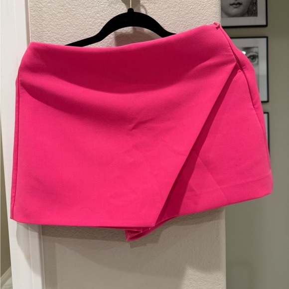 Zara Pink skirt with short - Picture 3 of 4